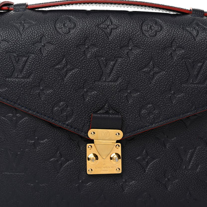 Louis Vuitton Empreinte Pochette Metis Marine Rouge 7 of 11