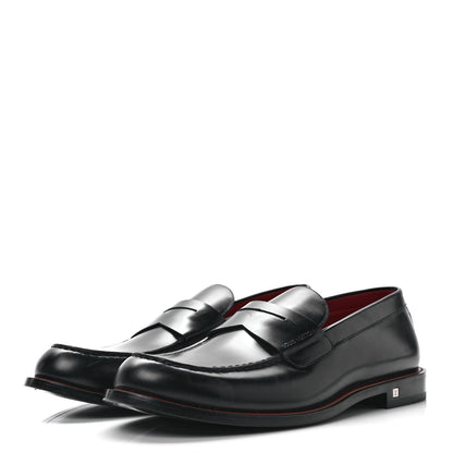 Louis Vuitton Calfskin Mens Loafers 8.5 Black 3 of 8