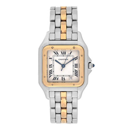 Cartier Stainless Steel 18K Yellow Gold 27mm Panthere Quartz Watch 1 of 4