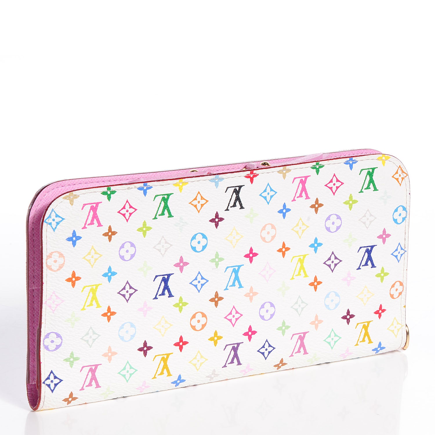 Louis Vuitton Monogram Multicolor Insolite Wallet Litchi 3 of 7
