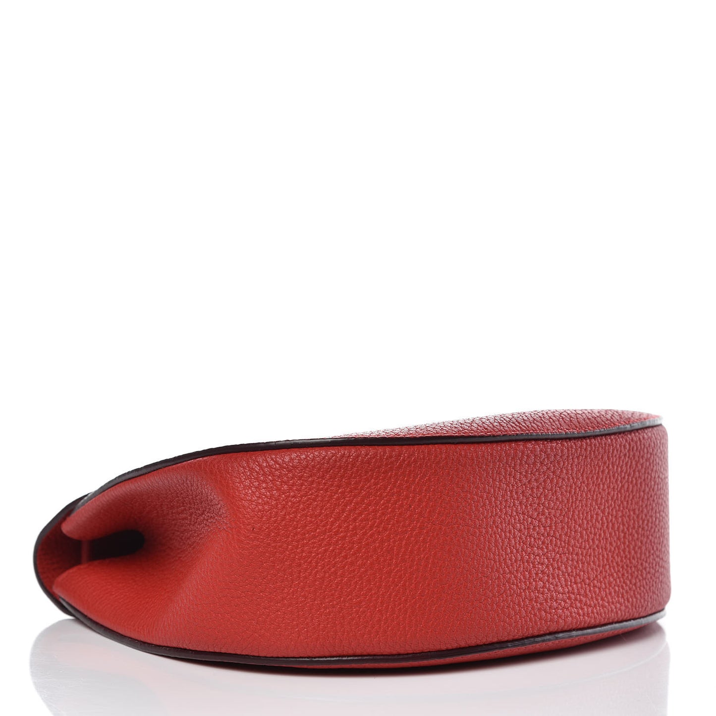 Grained Lambskin Drew Shoulder Bag Plaid Red