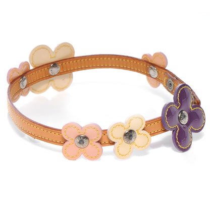 Louis Vuitton Patent Fleur Double Wrap Bracelet 3 of 7