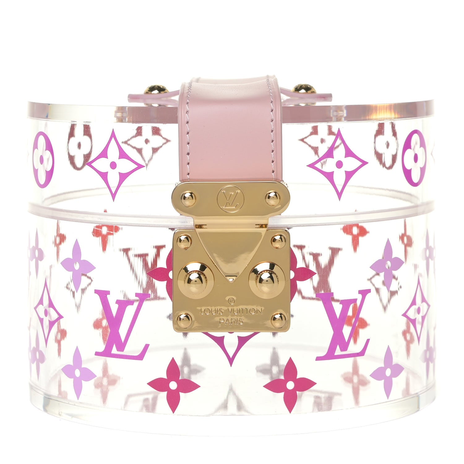 Louis Vuitton Transparent Plexiglass Box Scott Rose Ballerine 1 of 6