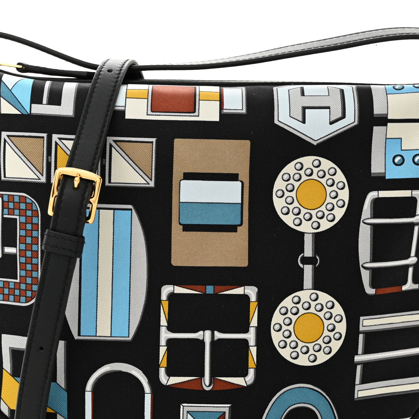 Silk Sursoie To Go Pouch Bleu Marine Craie Black
