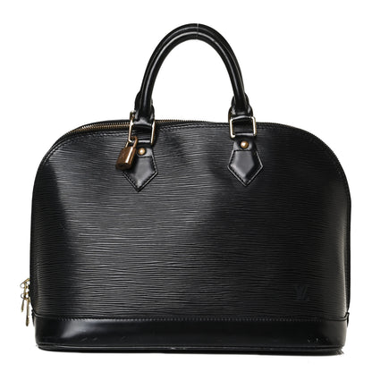 Louis Vuitton Epi Alma PM Black 1 of 17