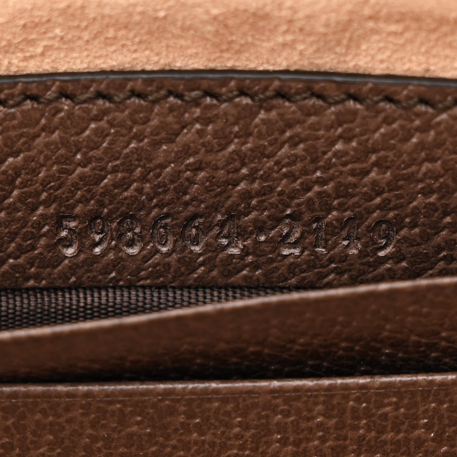 Gucci GG Supreme Monogram Web Mini Ophidia GG Bag Brown 7 of 10