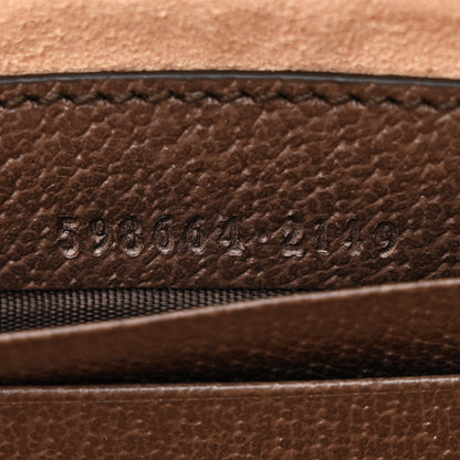 Gucci GG Supreme Monogram Web Mini Ophidia GG Bag Brown 7 of 10