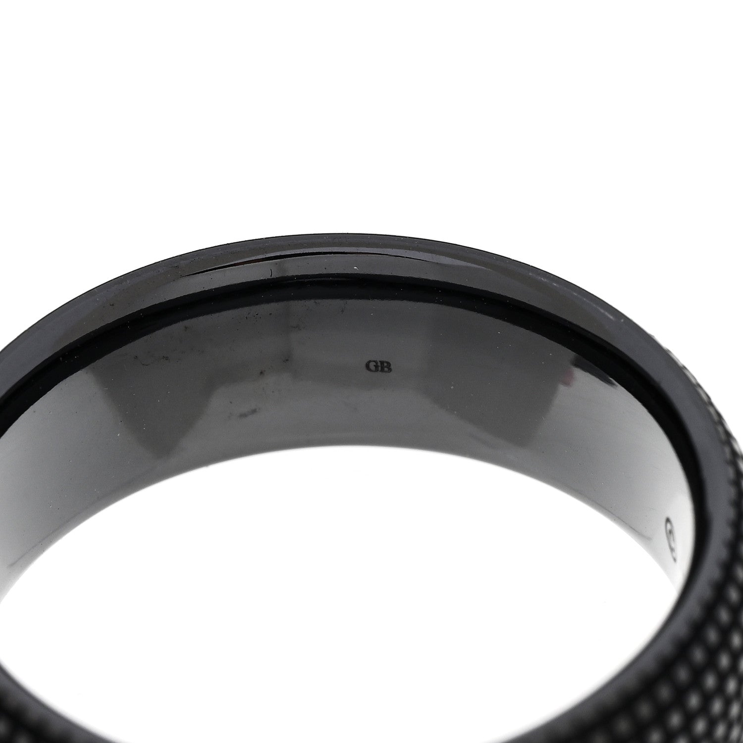 David Yurman Black Titanium 8mm Sky Band Ring 62 10 6 of 6
