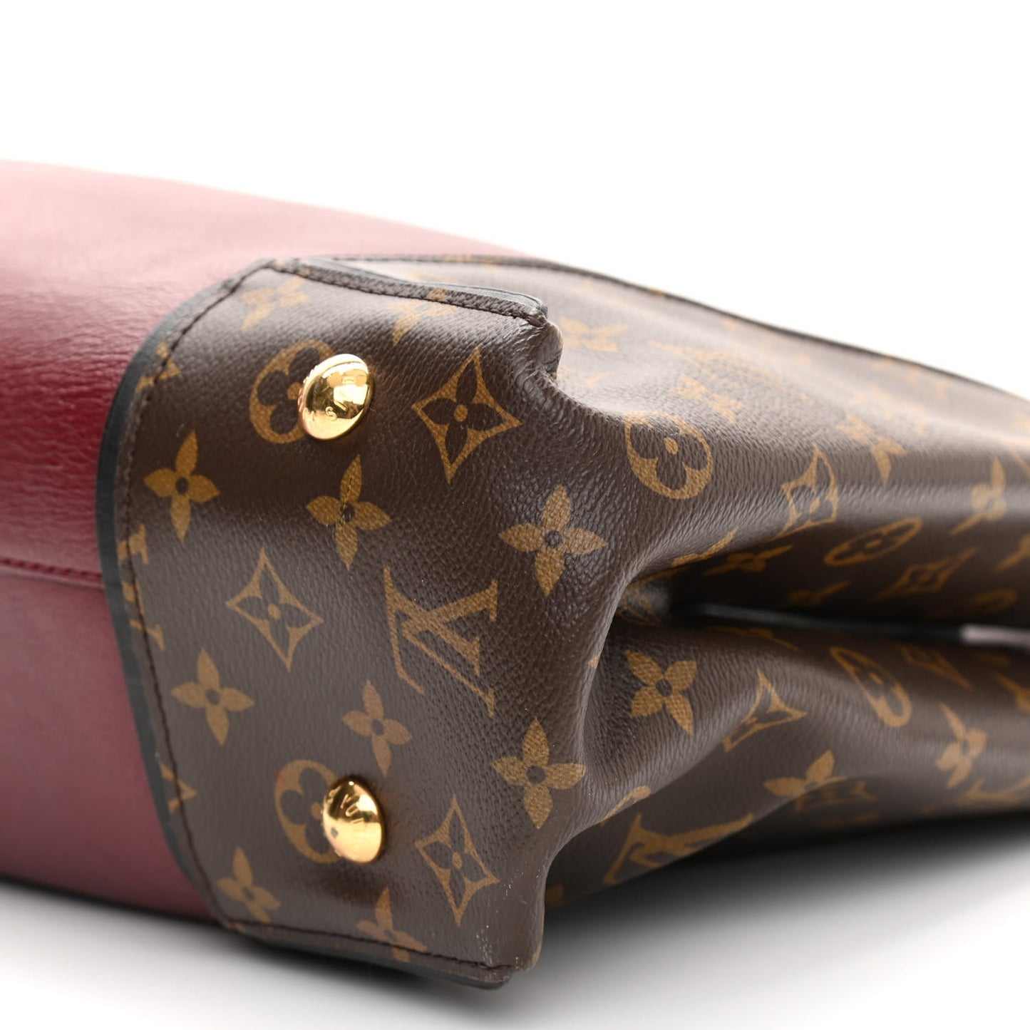 Monogram Cuir Orfevre Tote W PM Prunille