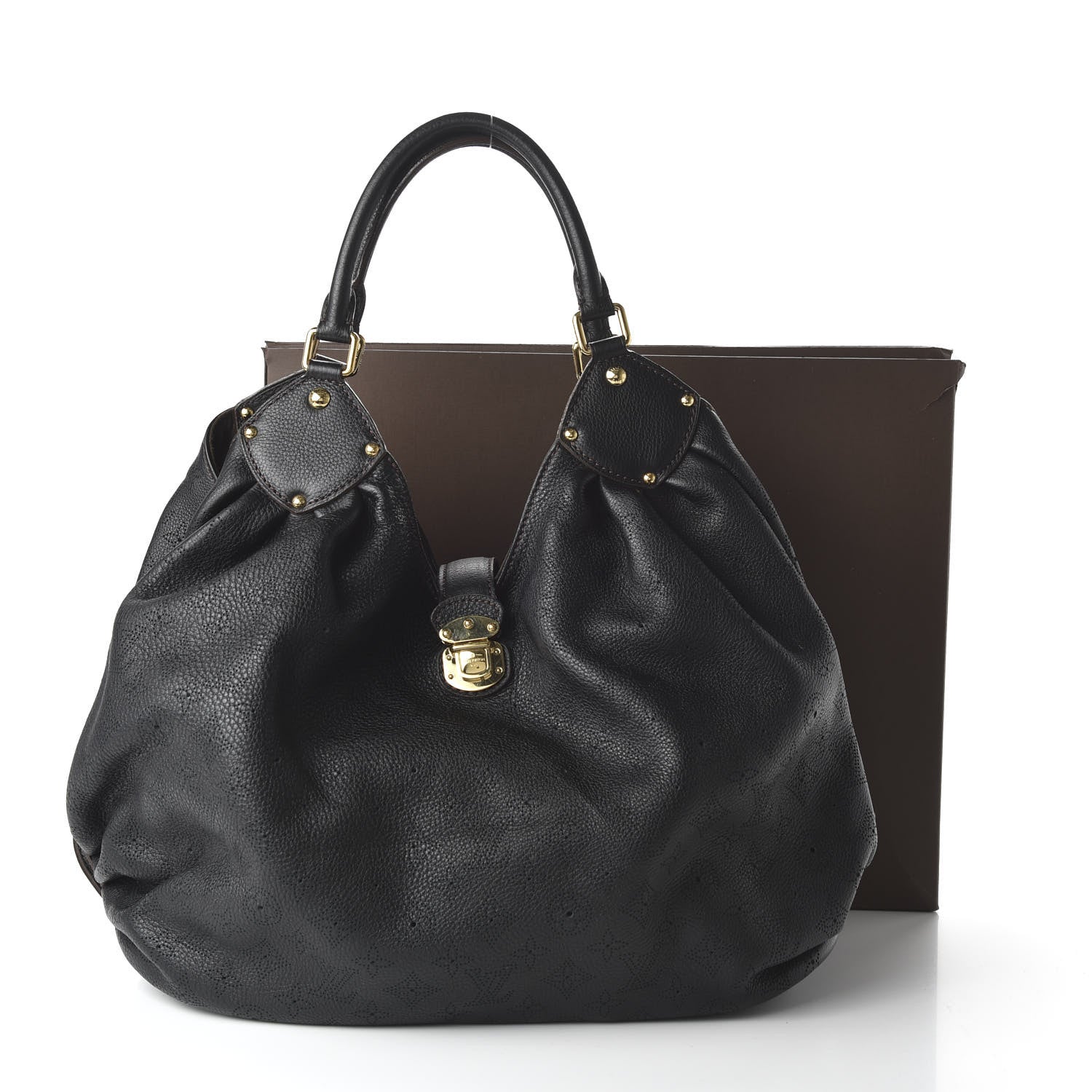 Louis Vuitton Mahina L Black 10 of 11