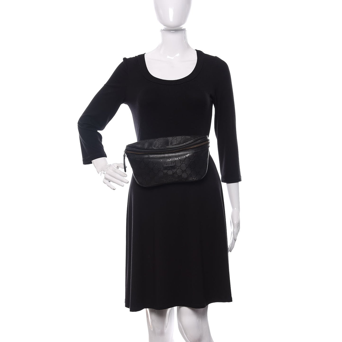 Imprime Monogram Belt Bag Black