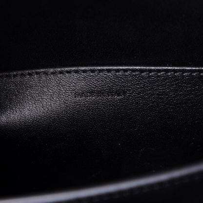 Celine Box Calfskin Small Classic Box Flap Bag Black 7 of 9