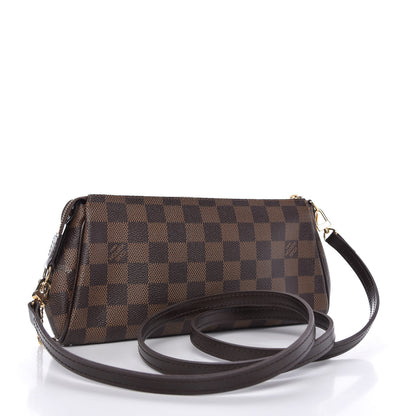 Louis Vuitton Damier Ebene Eva Clutch 3 of 10