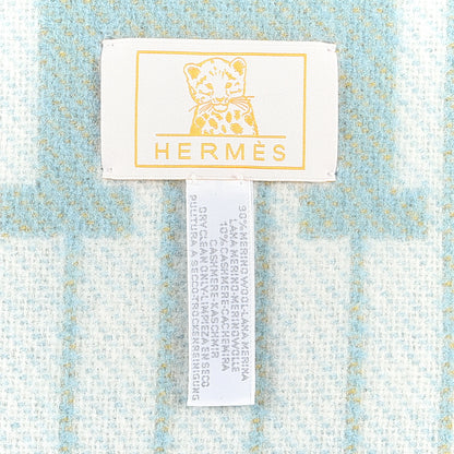 Hermes Wool Cashmere Avalon Passe-Passe Blanket Miel 3 of 3