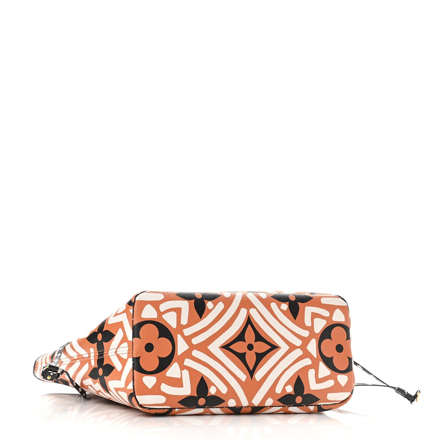 Monogram Giant Crafty Neverfull MM Creme Caramel