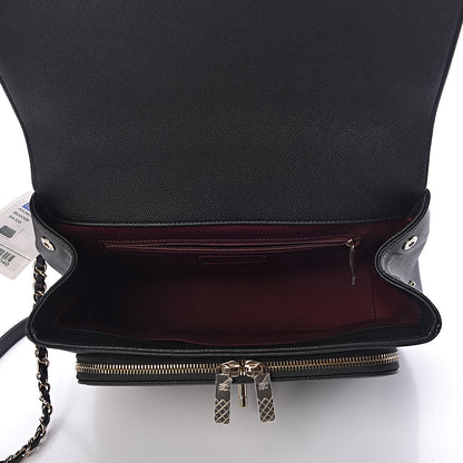 Chanel Caviar Quilted Large Business Affinity Flap Black 5 of 11
