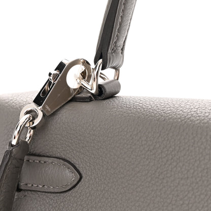 Hermes Togo Kelly Retourne 25 Gris Meyer 12 of 13