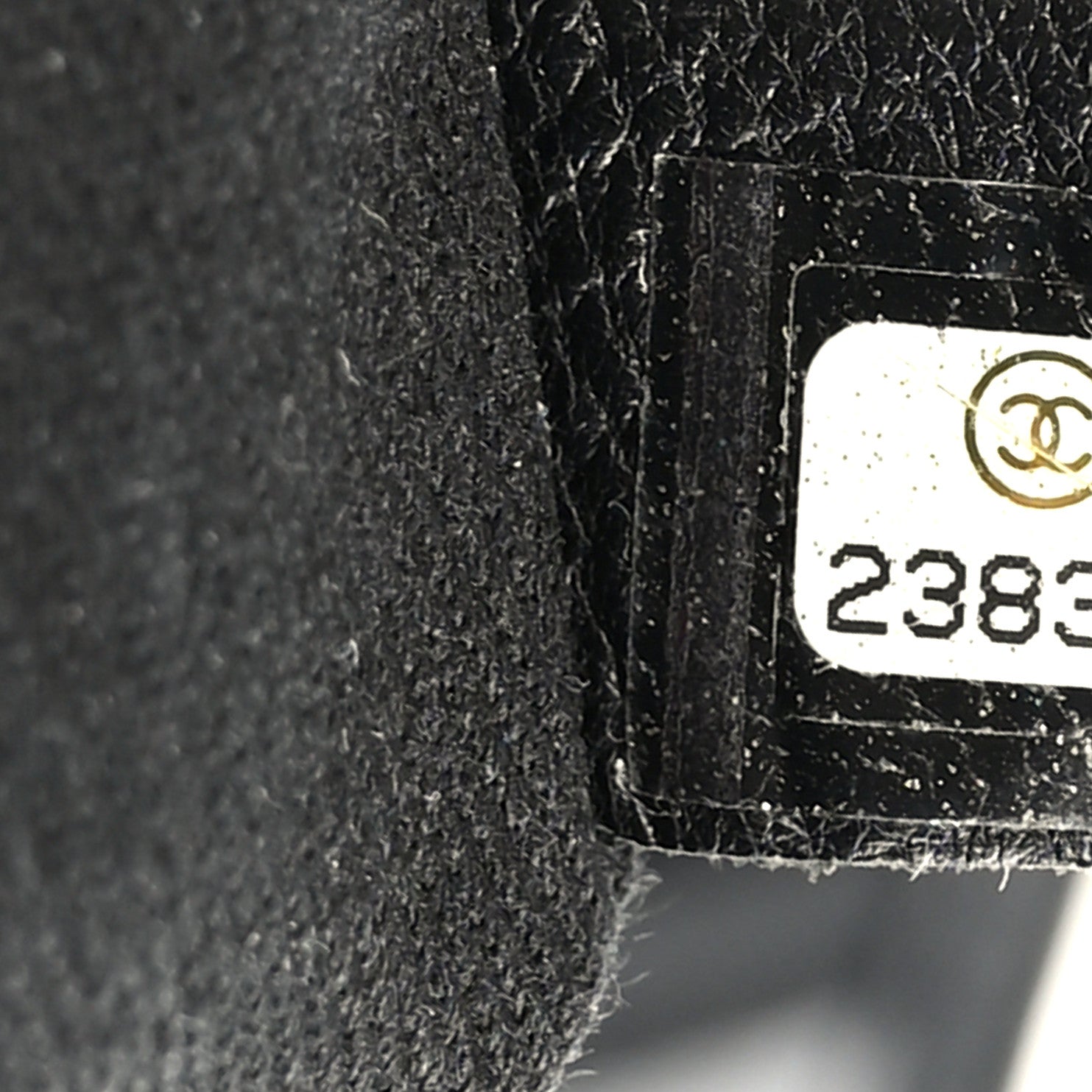 Chanel Canvas Sequin Medium Deauville Tote Charcoal 7 of 9