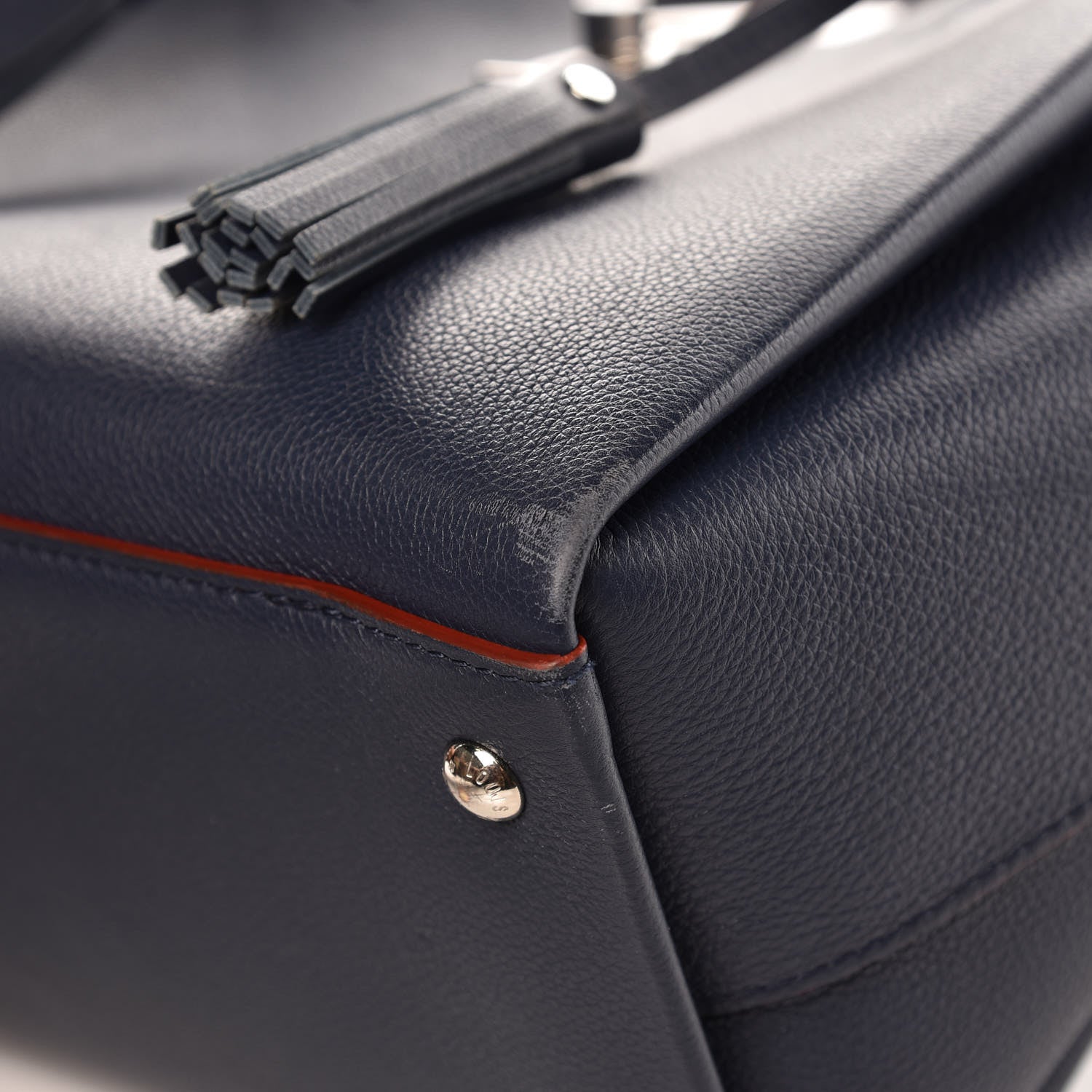 Louis Vuitton Calfskin Lockmeto Marine Rouge 8 of 11