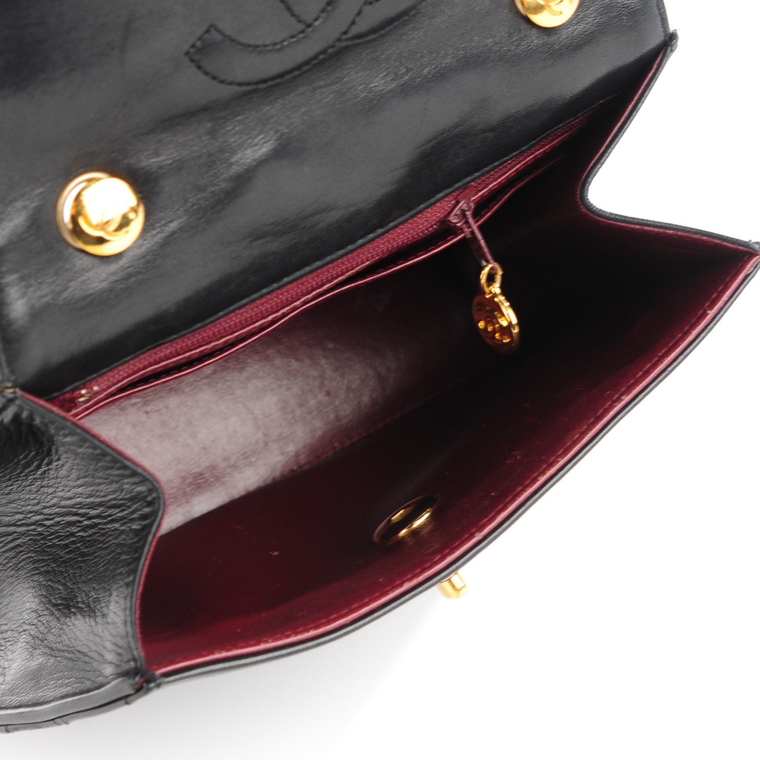 Chanel Lambskin Small Single Flap Black 8 of 9