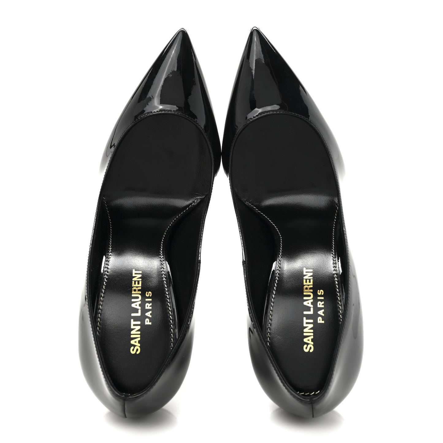 Patent Calfskin Opyum 110 Pumps 37.5 Black