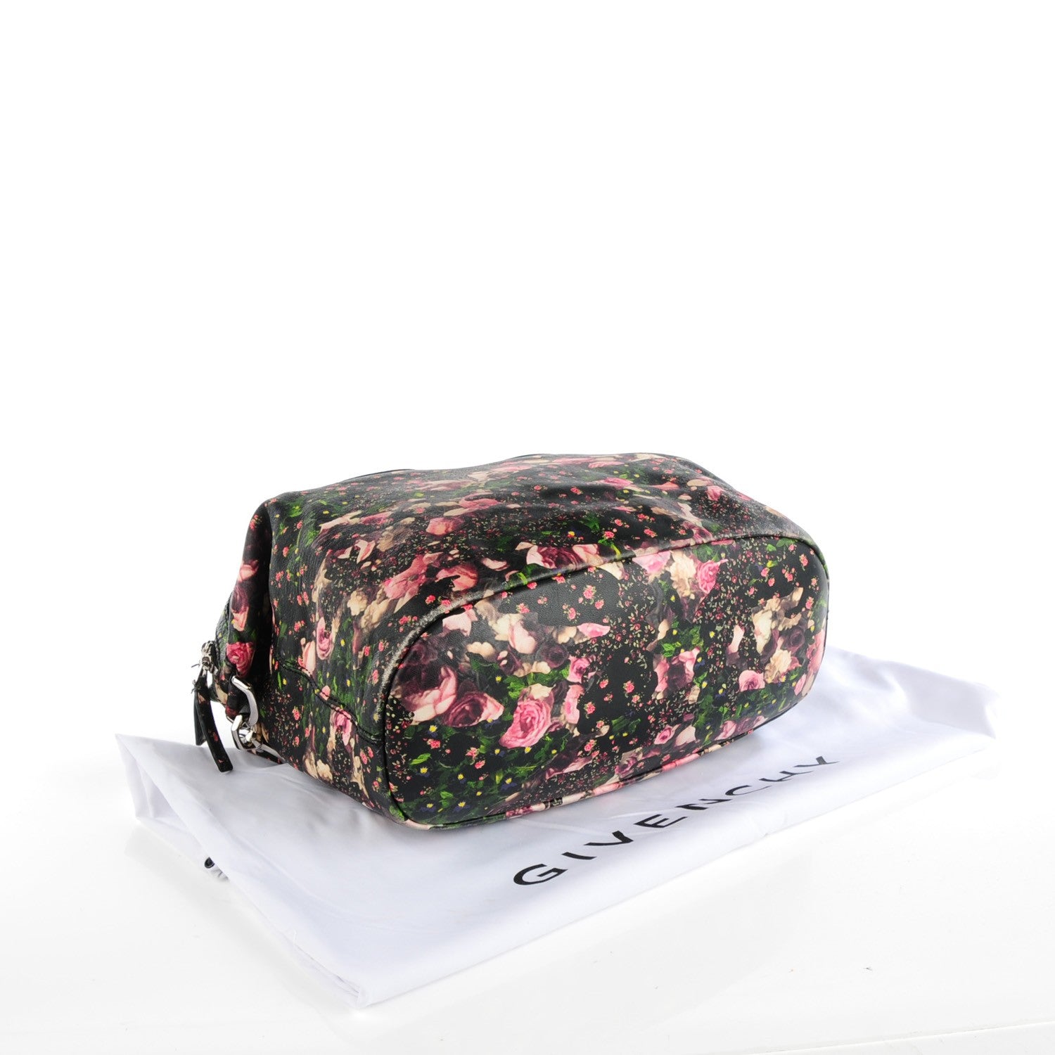 Givenchy Lambskin Roses Camouflage Print Medium Nightingale Black 3 of 7
