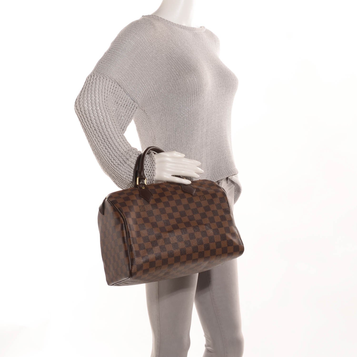 Louis Vuitton Damier Ebene Speedy 30 2 of 6