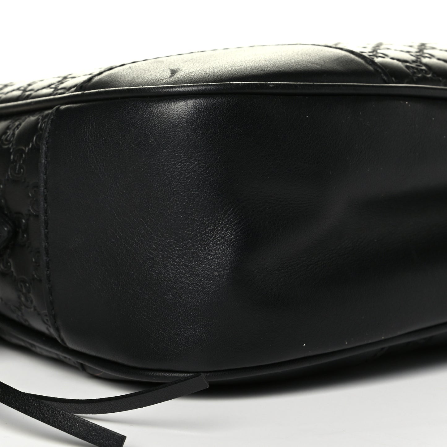 Microguccissima Mini Bree Messenger Bag Black