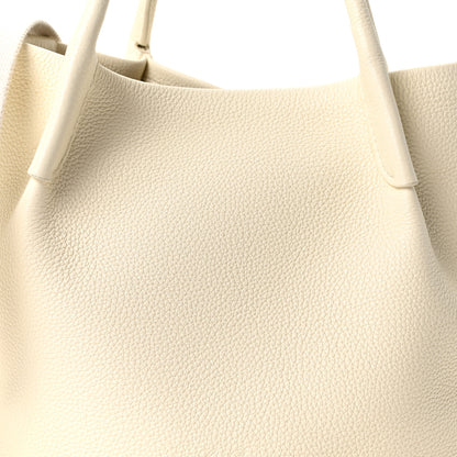 Loro Piana Grained Calfskin Small Bale Bag Whisper White 7 of 10