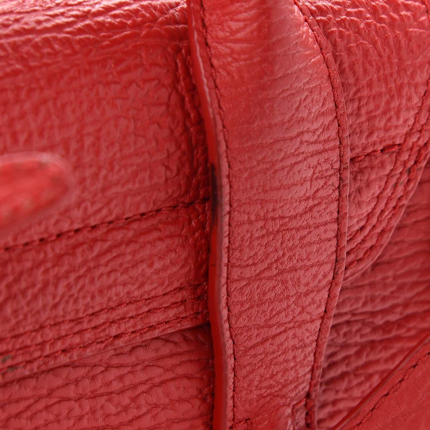 3.1 Phillip Lim Textured Calfskin Mini Pashli Satchel Red 10 of 10