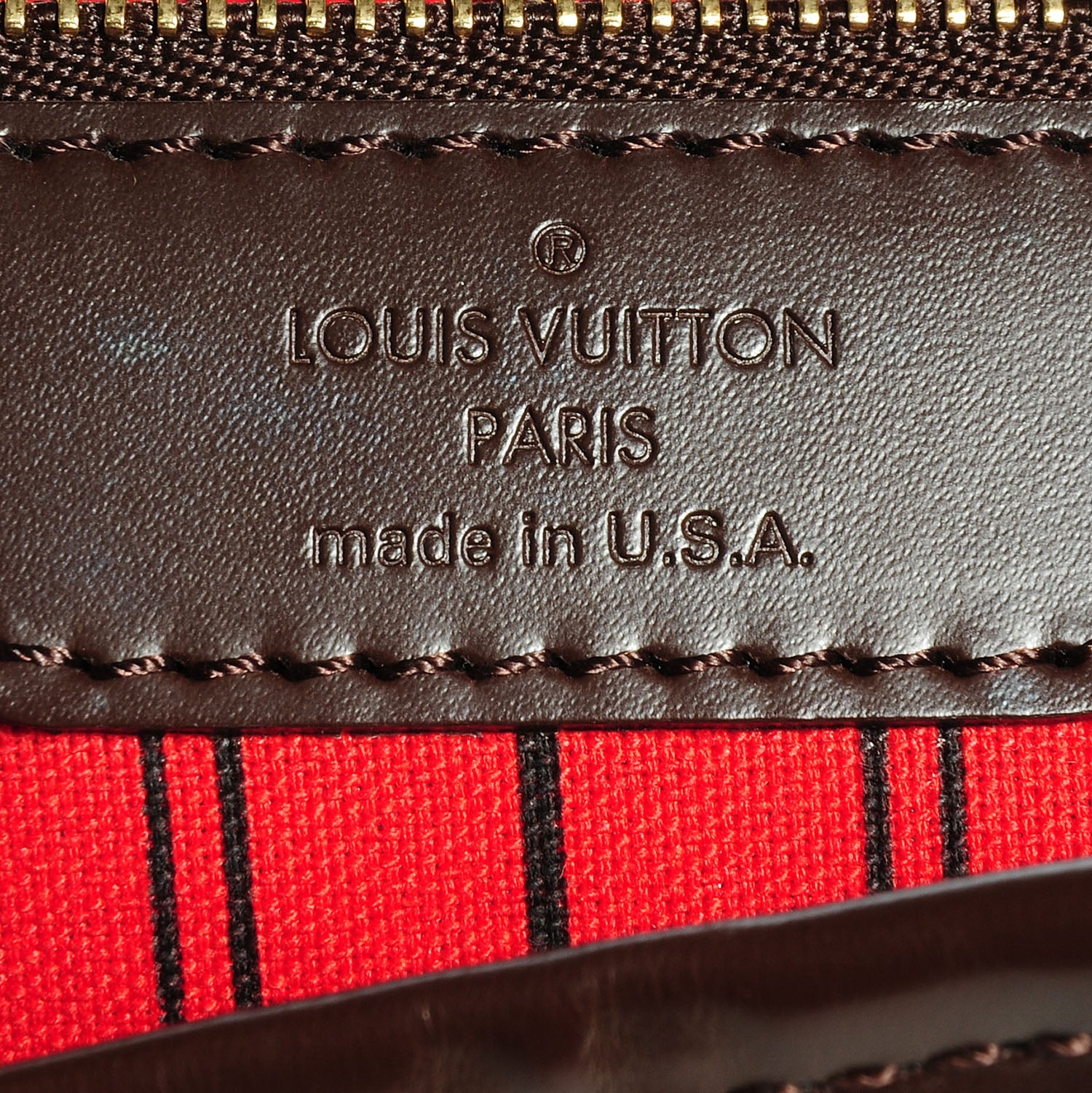 Louis Vuitton Damier Ebene Neverfull MM 14 of 15