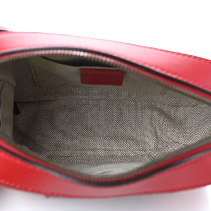 Gucci Calfskin Web Small Webby Bee Shoulder Bag Red 4 of 4