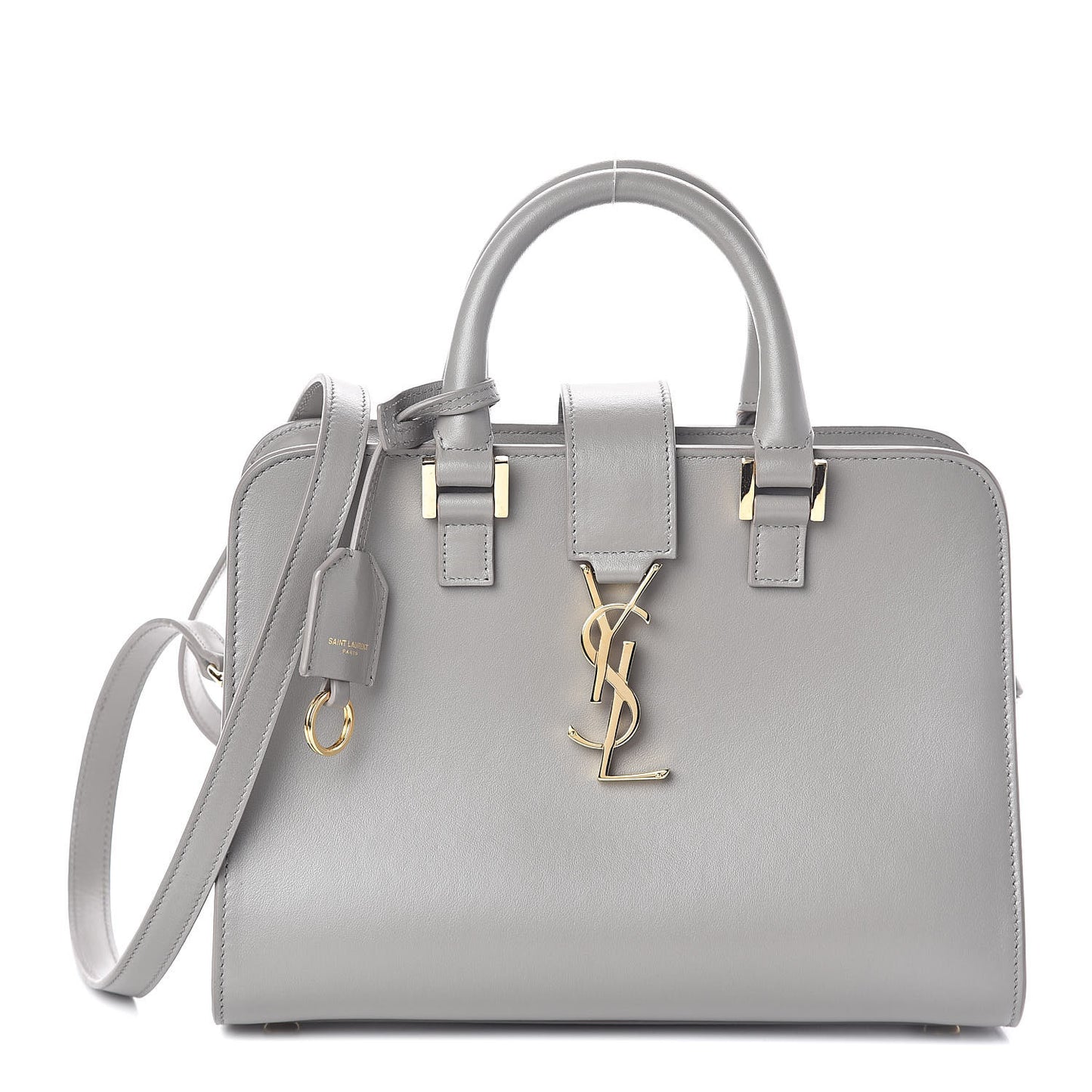 Calfskin Monogram Baby Cabas Fog