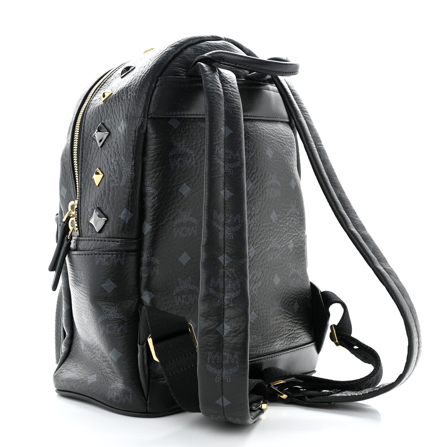 Visetos Studded Small Stark M Backpack Black