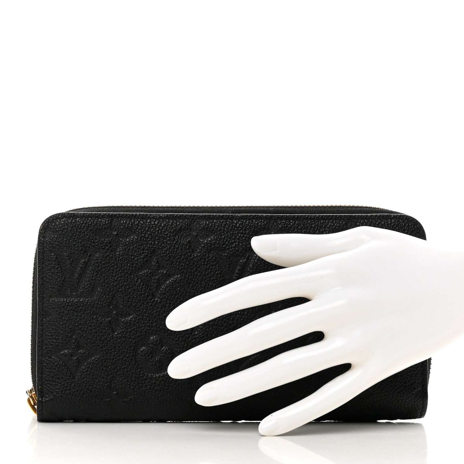 Louis Vuitton Empreinte Zippy Wallet Black 2 of 7