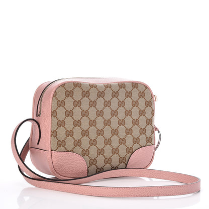 Gucci Monogram Mini Bree Messenger Bag Beige Soft Pink 3 of 7