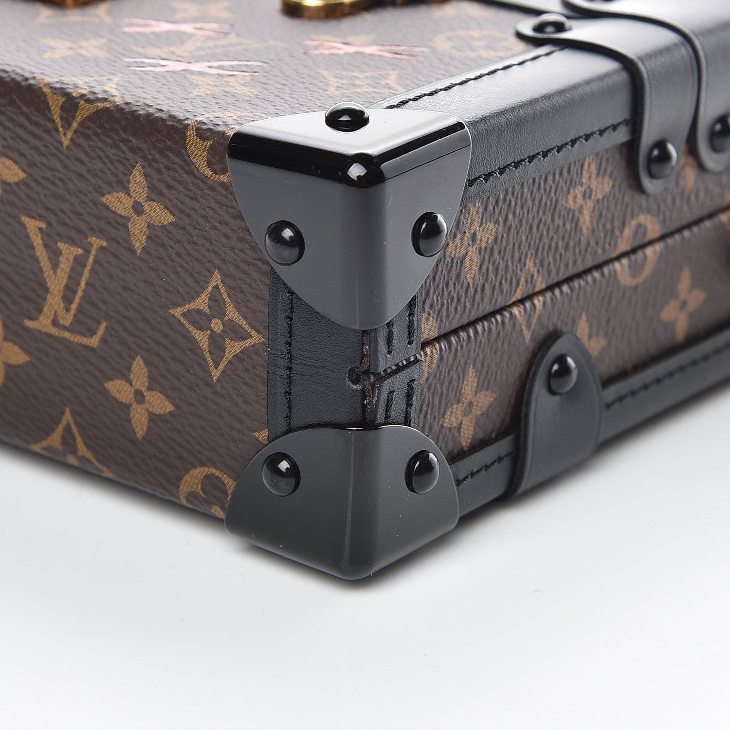 Louis Vuitton Monogram Petite Malle Black 17 of 19