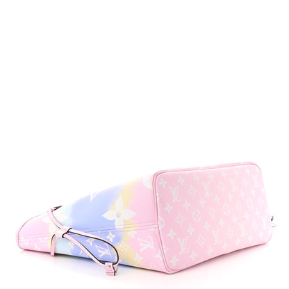 Louis Vuitton Monogram Escale Neverfull MM Pastel 5 of 13