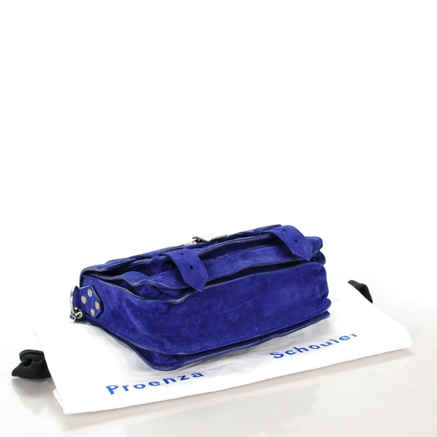Proenza Schouler Suede PS1 Pouch Messenger Violet 4 of 7