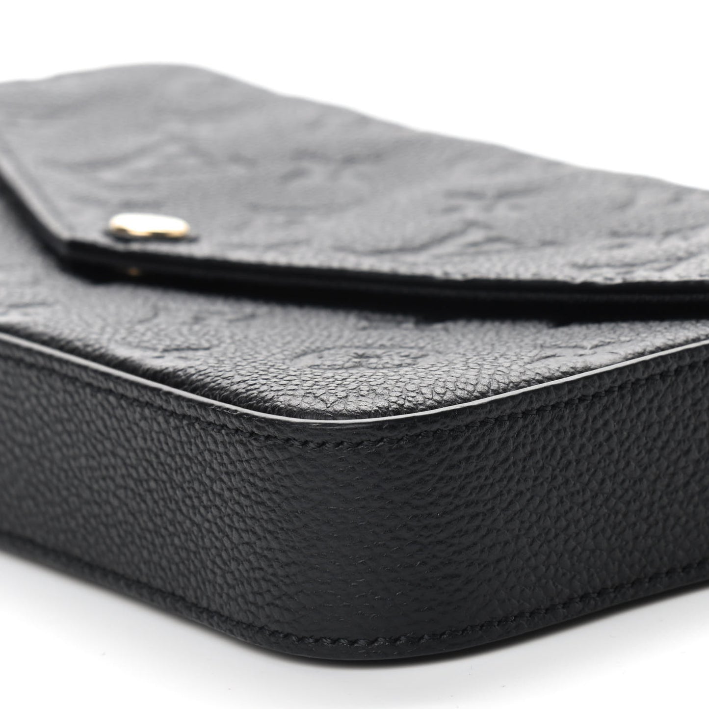 Empreinte Pochette Felicie Chain Wallet Black