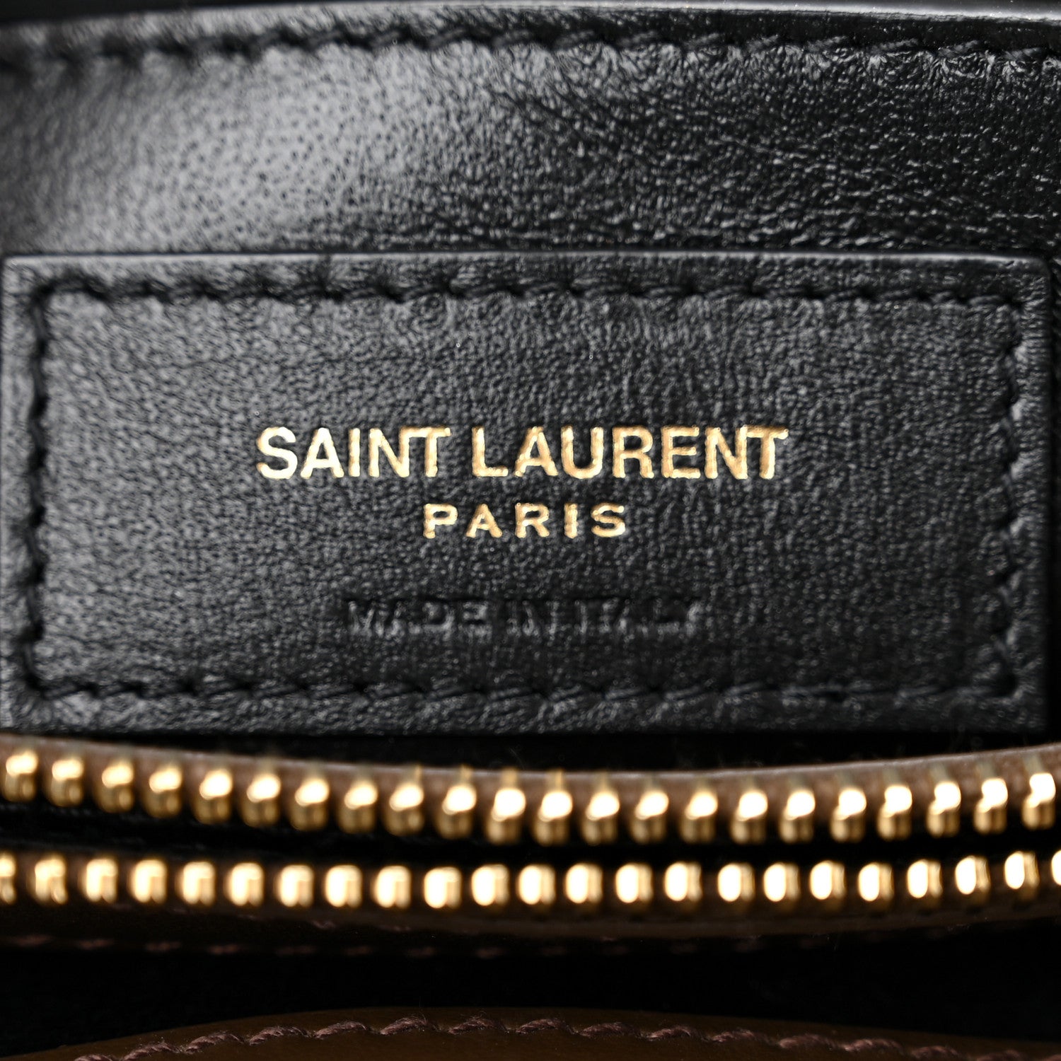Saint Laurent Calfskin Y Quilted Monogram Small Loulou Chain Satchel Soil Brown 6 of 10