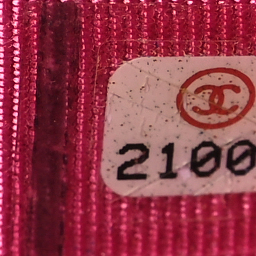 Chanel Caviar Quilted Compact Zipped Wallet Pink 7 of 7