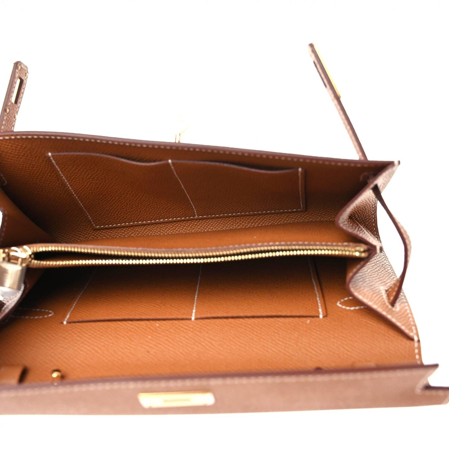 Epsom Kelly Wallet To Go Gold