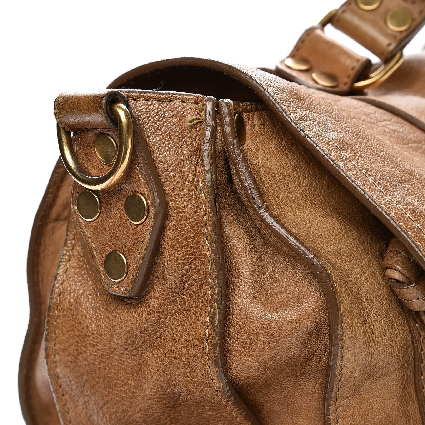 Lambskin Large PS1 Satchel Saddle