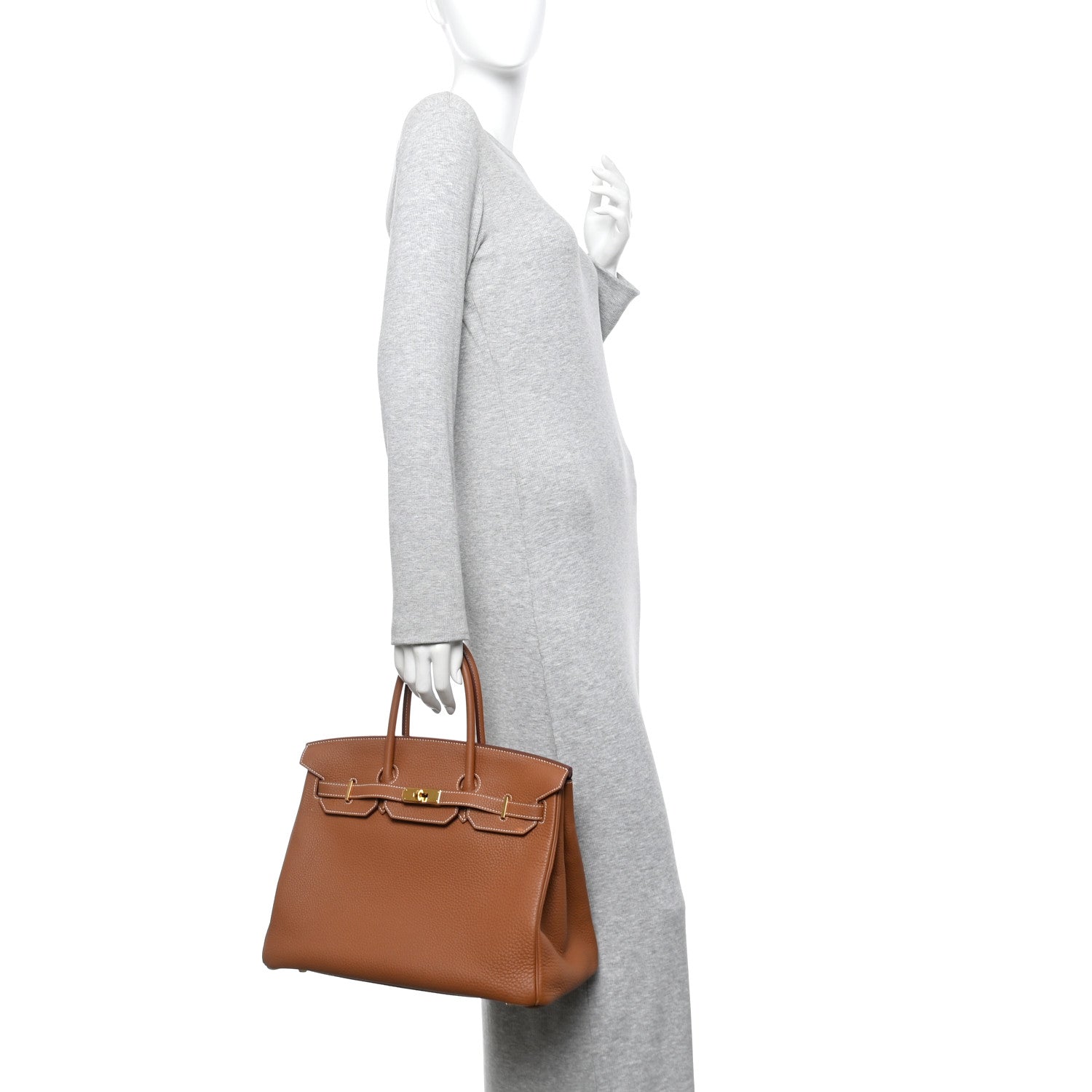 Hermes Togo Birkin 35 Gold 2 of 10