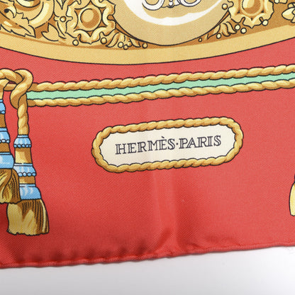 Hermes Silk Hommage A Charles Garnier Architecte De L'Opera De Paris Scarf 90 3 of 5