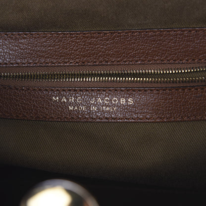 Marc Jacobs Calfskin Quilted Stam Brown 5 of 8
