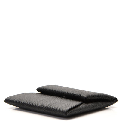 Hermes Epsom Bastia Coin Purse Black 5 of 8