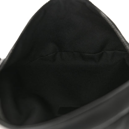 Louis Vuitton Calfskin Monogram Shadow Discovery Bumbag Black 5 of 9