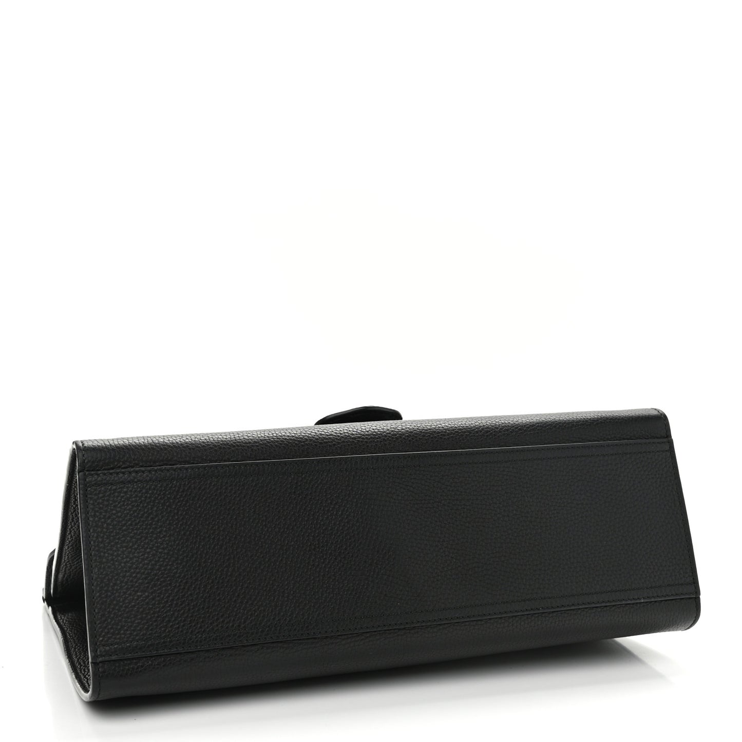 Calfskin Medium GG Marmont Top Handle Bag Black